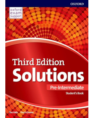 SOLUTIONS PRE-INTERMEDIATE SB AND ONLINE PRACTICE PACK - 3RD ED