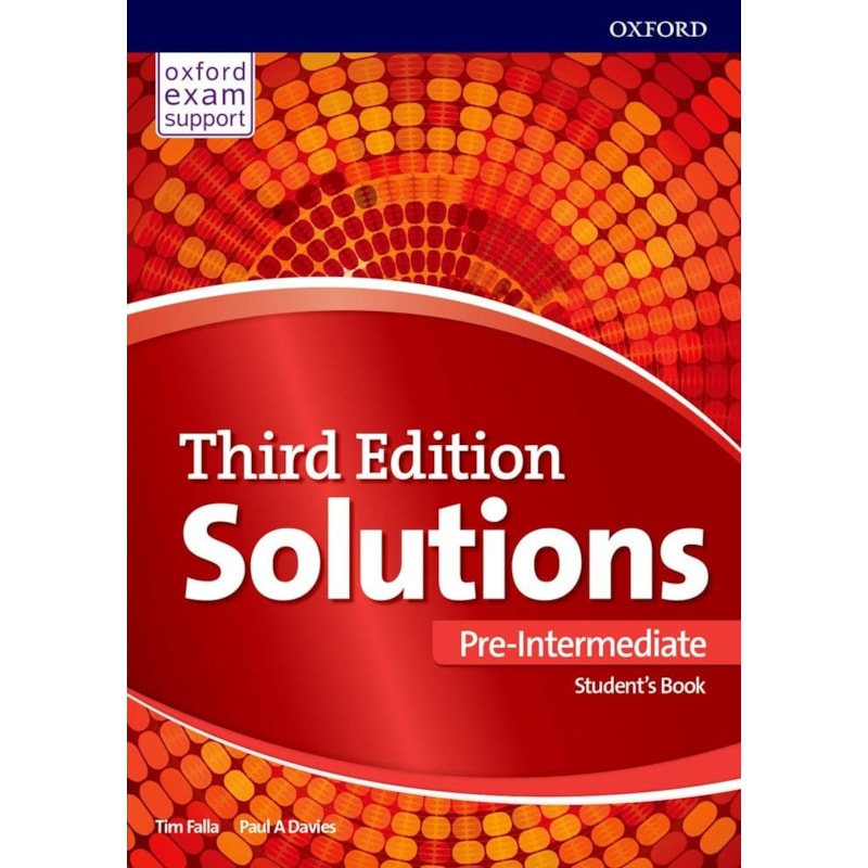 SOLUTIONS PRE-INTERMEDIATE SB AND ONLINE PRACTICE PACK - 3RD ED