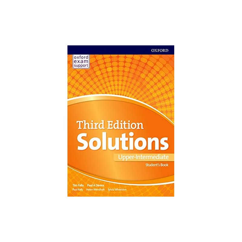 SOLUTIONS UPPER-INTERMEDIATE SB AND ONLINE PRACTICE PACK - 3RD ED