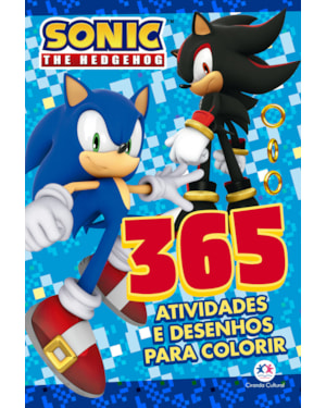 SONIC - 365 ATIVIDADES E DESENHOS PARA COLORIR