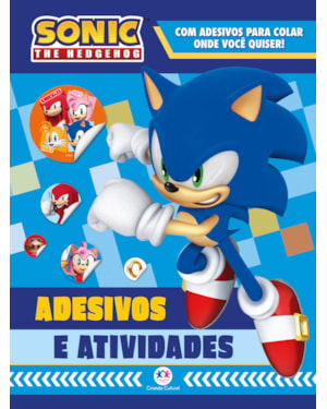 SONIC - ADESIVOS E ATIVIDADES