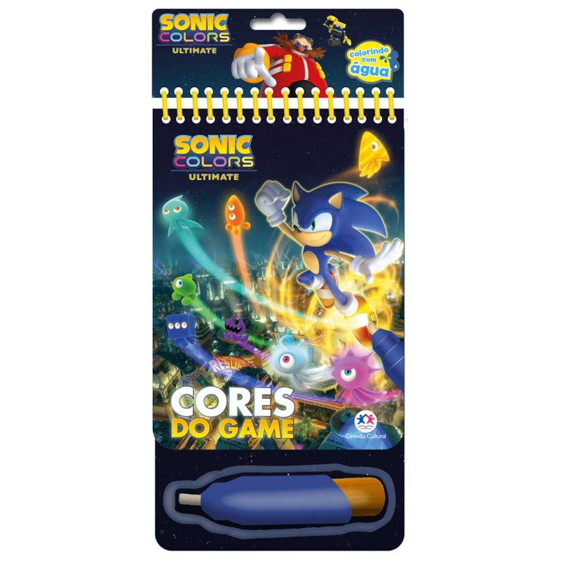 SONIC - CORES DO GAME
