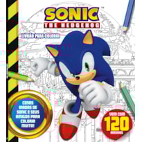 SONIC LIVRÃO PARA COLORIR