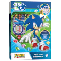 SONIC - MEU KIT DE SCRAPBOOK