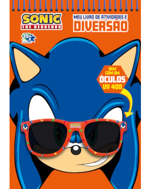 SONIC MEU LIVRO DE ATIVIDADES E DIVERSÃO