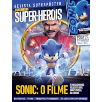 SONIC: O FILME - SUPERPÔSTER MUNDO DOS SUPER-HERÓIS