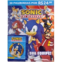 SONIC THE HEDGEHOG 2026 - CARTELA + 6 ENVELOPES
