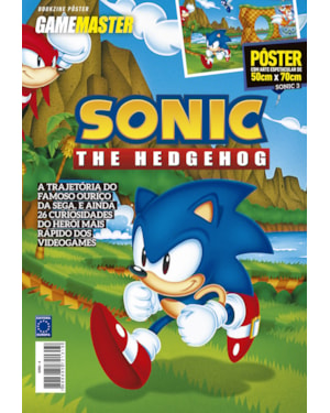 SONIC THE HEDGEHOG - ARTE A - SUPERPÔSTER GAME MASTER