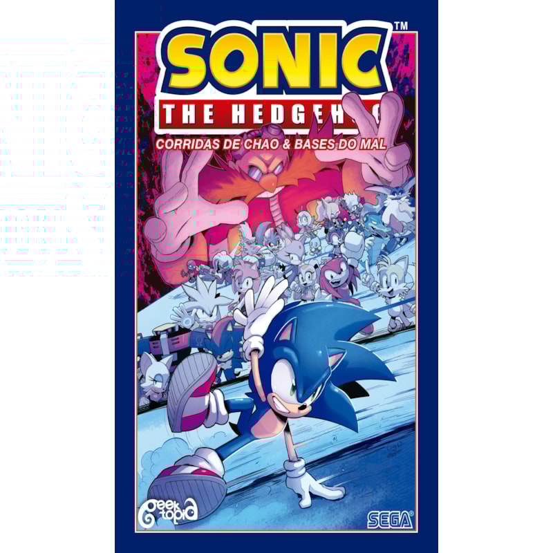 SONIC THE HEDGEHOG - VOL. 9: CORRIDAS DE CHAO & BASES DO MAL