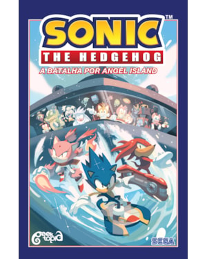 SONIC THE HEDGEHOG - VOLUME 3: A BATALHA POR ANGEL ISLAND: ( ACOMPANHA PÔSTER E MARCADOR)
