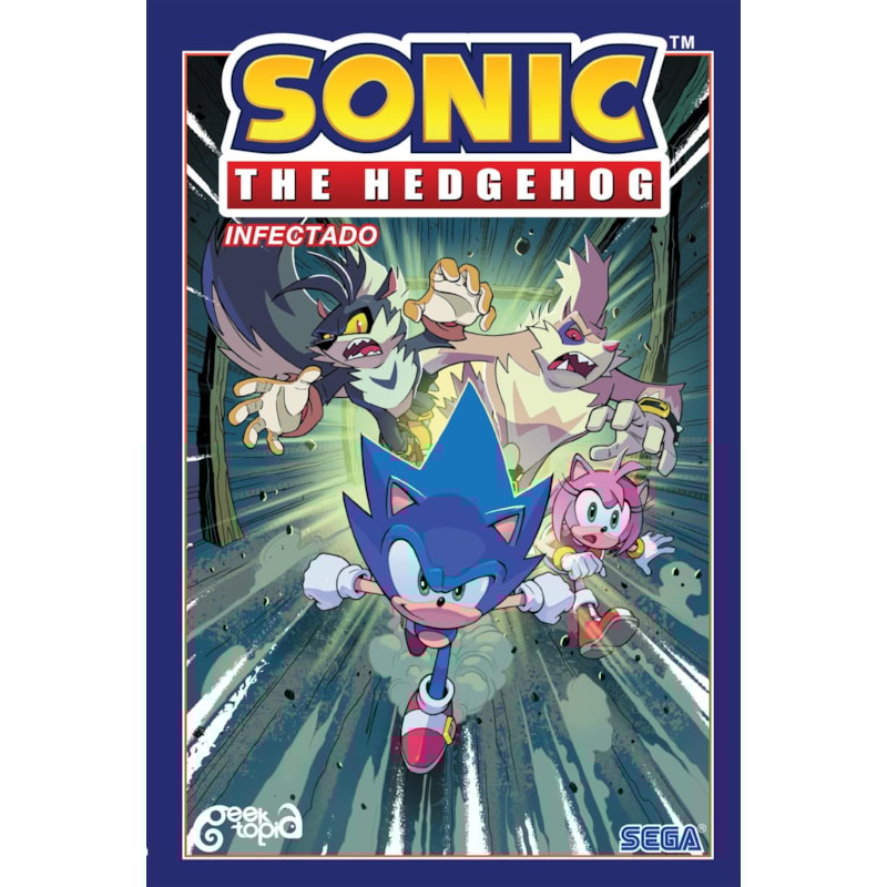 SONIC THE HEDGEHOG - VOLUME 4: INFECTADO ( ACOMPANHA PÔSTER E MARCADOR)