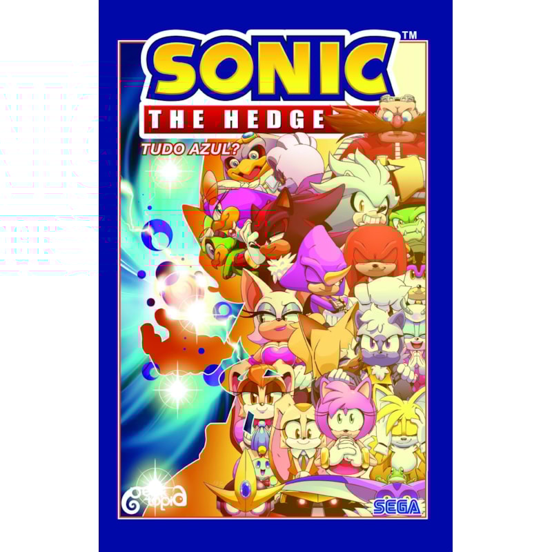 SONIC THE HEDGEHOG - VOLUME 8: TUDO AZUL?: ( ACOMPANHA PÔSTER E MARCADOR)