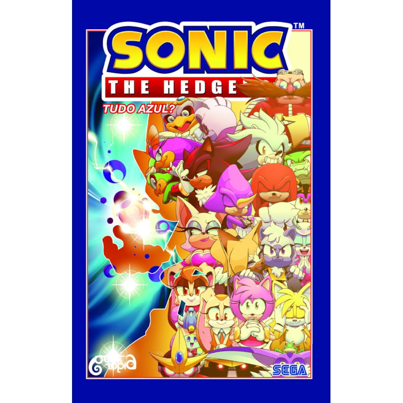 SONIC THE HEDGEHOG - VOLUME 8: TUDO AZUL?: ( ACOMPANHA PÔSTER E MARCADOR)