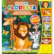 SONS DA FLORESTA - MAX BRINCA DE ESCONDE-ESCONDE - LIVRO SONORO