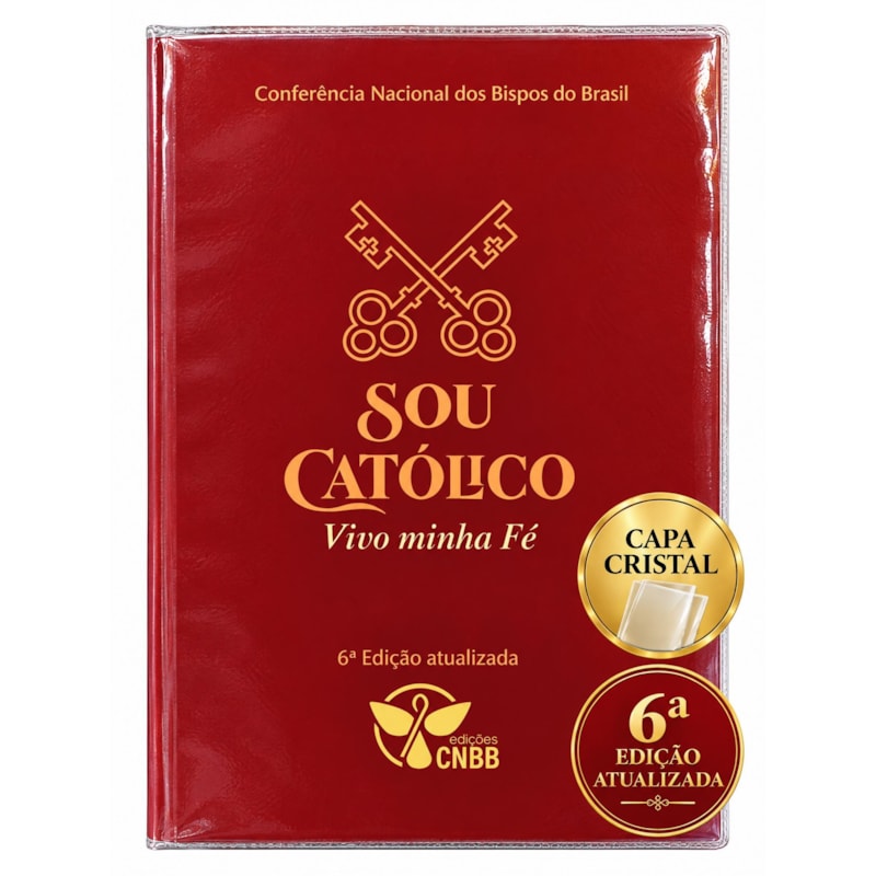 SOU CATÓLICO - VIVO MINHA FÉ - CAPA CRISTAL