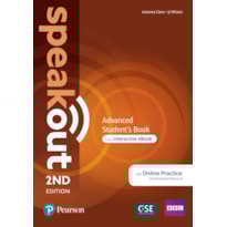 SPEAKOUT (2ND EDITION) ADVANCED STUDENT BOOK + MEL