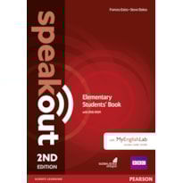 SPEAKOUT ELEMENTARY 2ND EDITION STUDENTS BOOK WITH DVD-ROM AND MYENGLISHLAB ACCESS CODE PACK