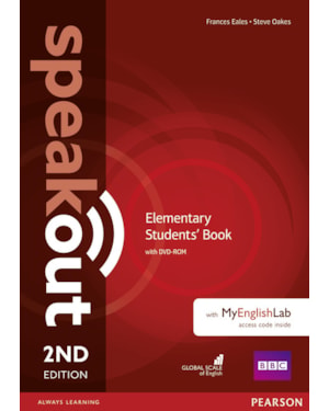 SPEAKOUT ELEMENTARY 2ND EDITION STUDENTS BOOK WITH DVD-ROM AND MYENGLISHLAB ACCESS CODE PACK