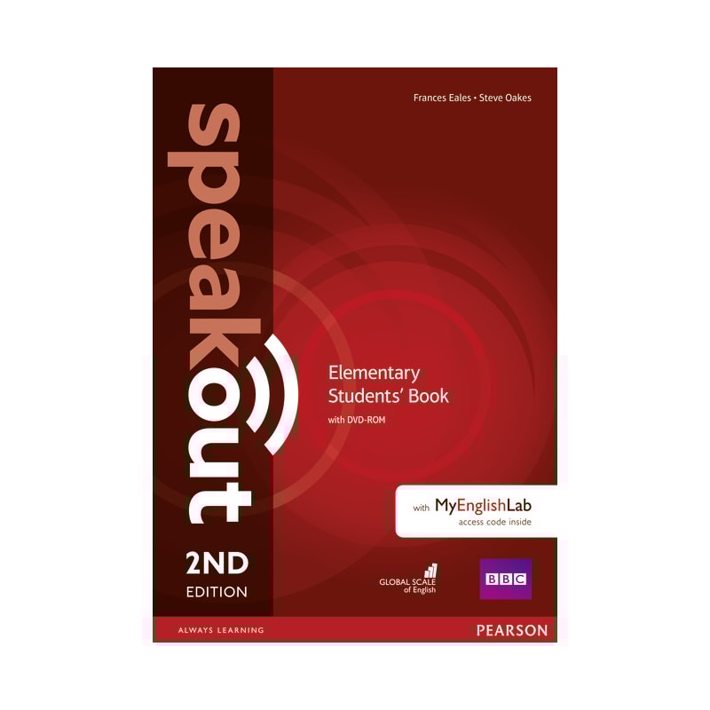 SPEAKOUT ELEMENTARY 2ND EDITION STUDENTS BOOK WITH DVD-ROM AND MYENGLISHLAB ACCESS CODE PACK