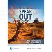SPEAKOUT PRE-INTERM 2E AMERICAN - STUDENT BOOK SPLIT 1 WITH DVD-ROM AND MP3 AUDIO CD