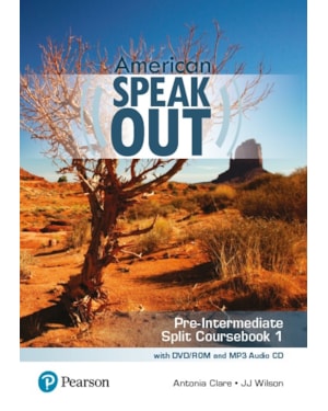 SPEAKOUT PRE-INTERM 2E AMERICAN - STUDENT BOOK SPLIT 1 WITH DVD-ROM AND MP3 AUDIO CD