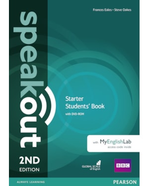 SPEAKOUT STARTER 2ND EDITION STUDENTS BOOK WITH DVD-ROM AND MYENGLISHLAB ACCESS CODE PACK