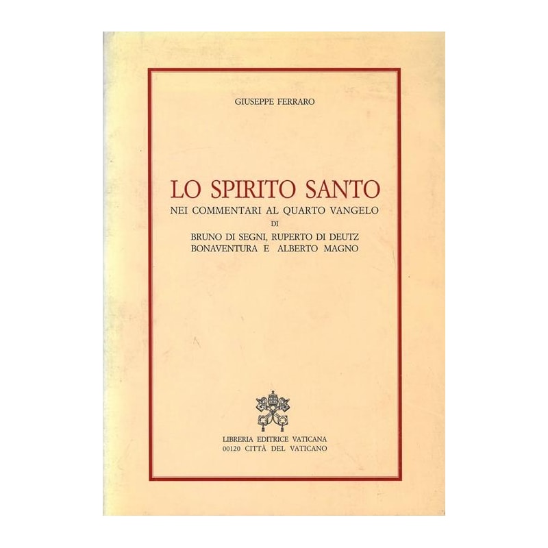 SPIRITO SANTO, LO - 1ª