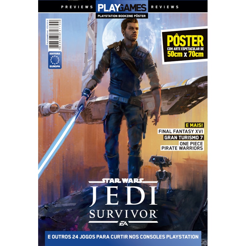 STAR WARS: JEDI SURVIVOR - SUPERPÔSTER PLAYGAMES