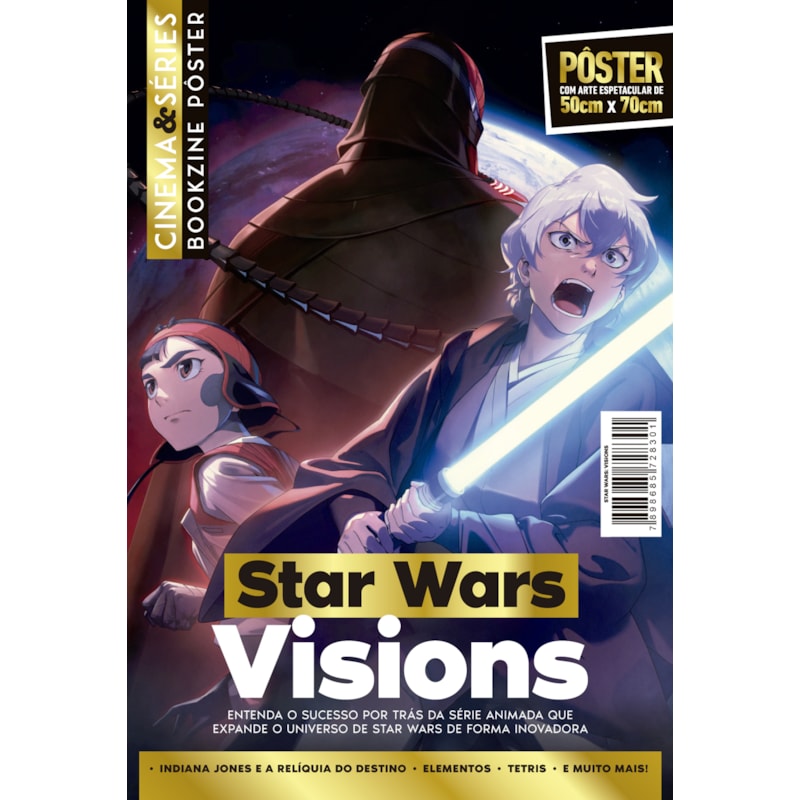 STAR WARS VISIONS - SUPERPÔSTER CINEMA E SÉRIES