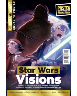 STAR WARS VISIONS - SUPERPÔSTER CINEMA E SÉRIES