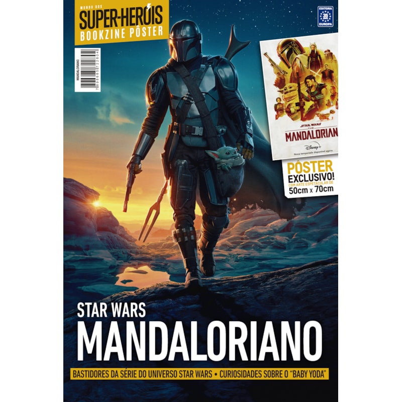 STARWARS MANDALORIANO - SUPERPÔSTER MUNDO DOS SUPER-HERÓIS