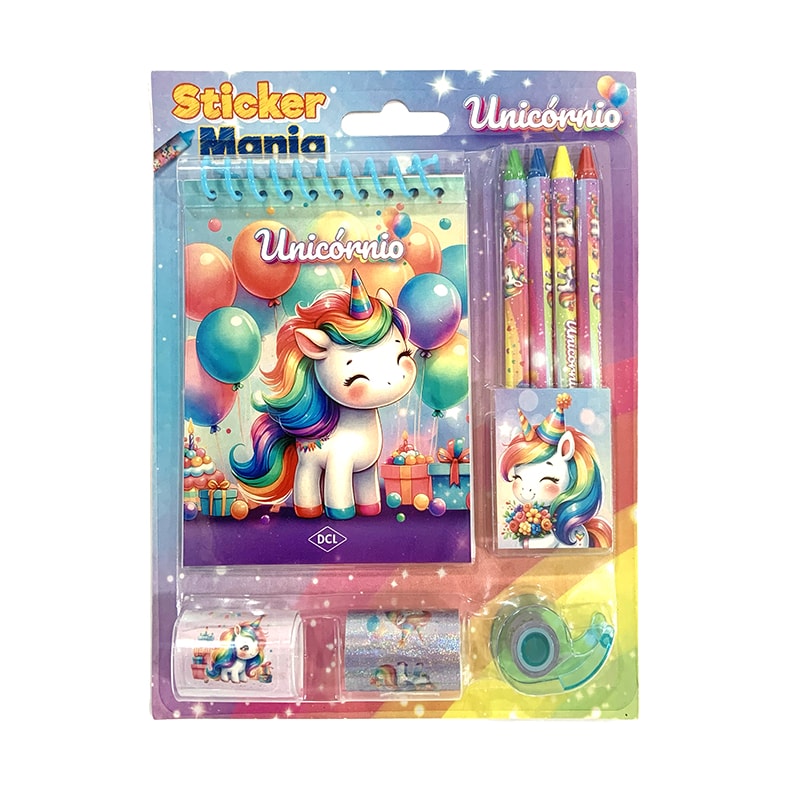 STICKER MANIA - UNICÓRNIO