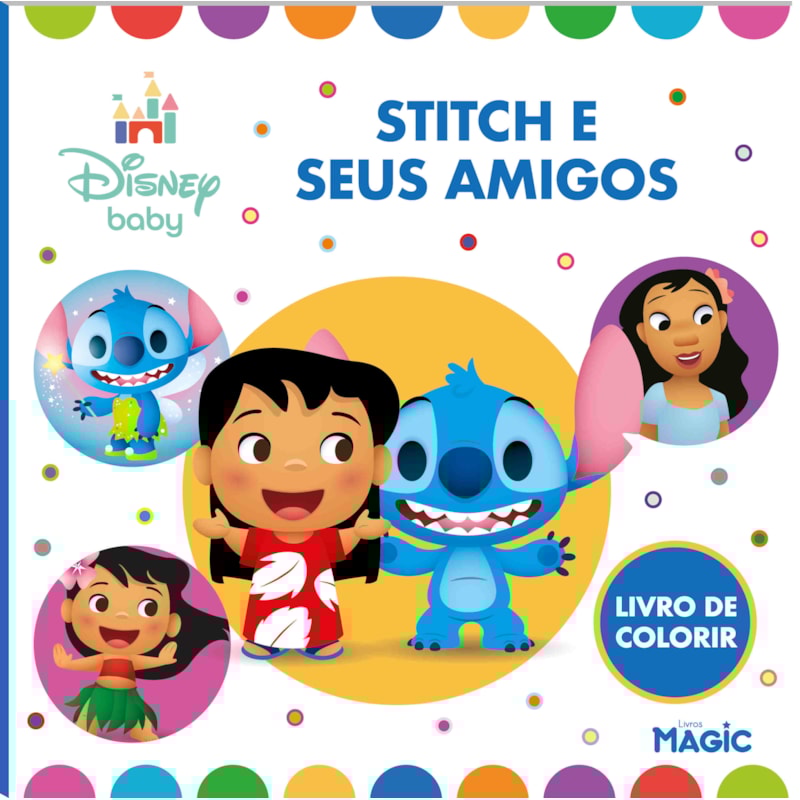 STITCH E SEUS AMIGOS - PARA COLORIR
