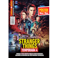 STRANGER THINGS 4 - ARTE B - SUPERPÔSTER CINEMA E SÉRIES