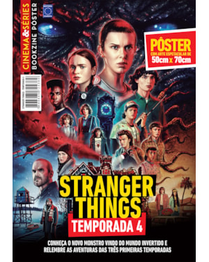 STRANGER THINGS 4 - ARTE B - SUPERPÔSTER CINEMA E SÉRIES