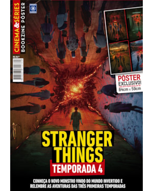STRANGER THINGS 4 - SUPERPÔSTER CINEMA E SÉRIES