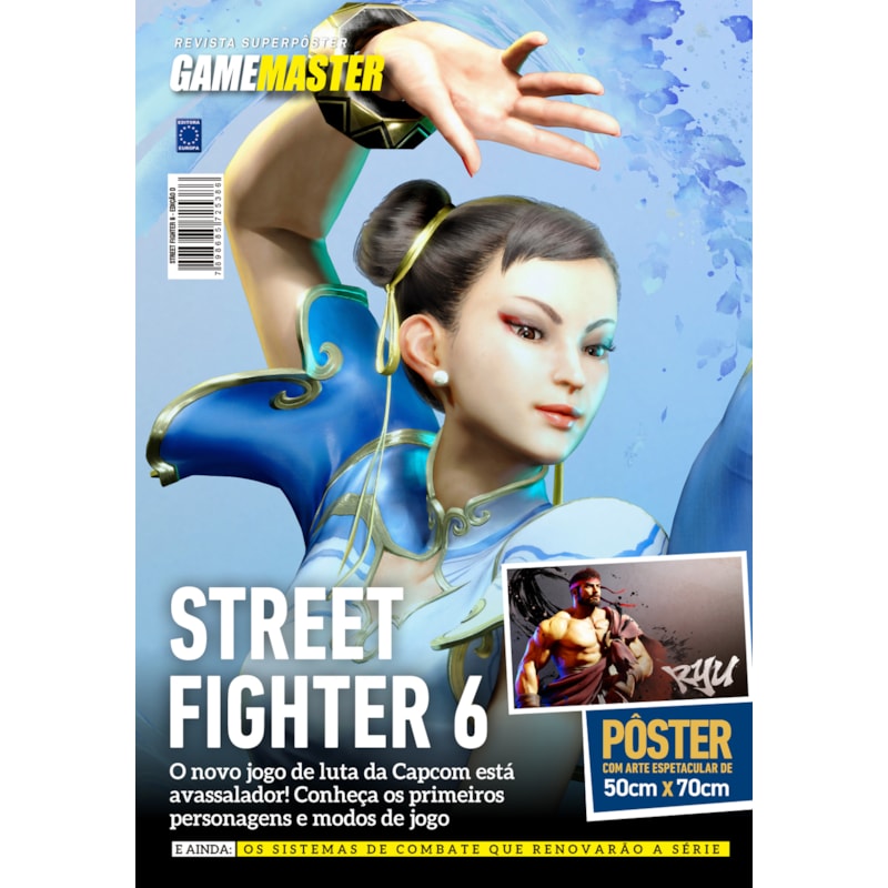 STREET FIGHTER 6 - ARTE D - SUPERPÔSTER GAME MASTER