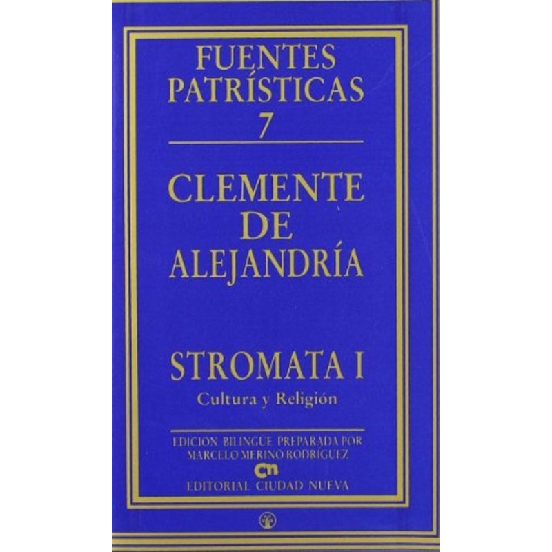 STROMATA I CULTURA Y RELIGION
