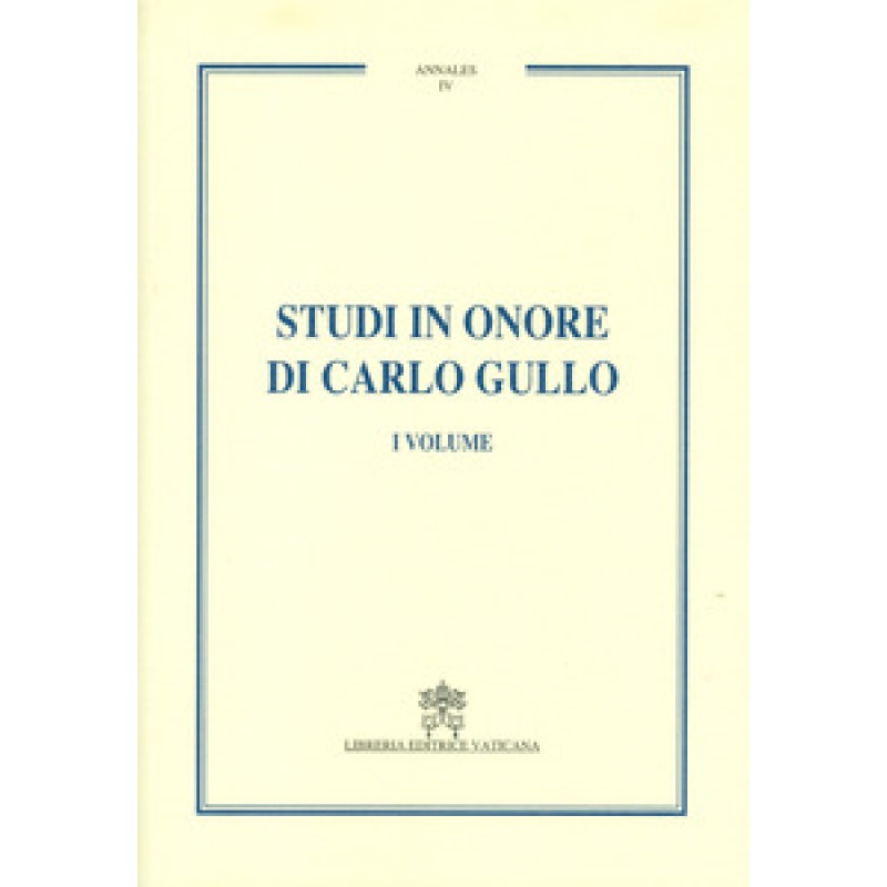 STUDI IN ONORE DI CARLO GULLO - 3 VOLUMES