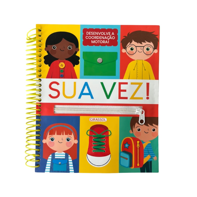 SUA VEZ! - DESENVOLVE A COORDENAÇÃO MOTORA!