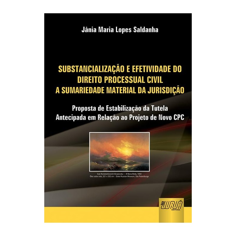SUBSTANCIALIZAÇÃO E EFETIVIDADE NO DIREITO PROCESSUAL CIVIL - A SUMARIEDADE MATERIAL DA JURISDIÇÃO - PROPOSTA DE ESTABILIZAÇÃO DA TUTELA ANTECIPADA EM RELAÇÃO AO PROJETO DE NOVO CPC