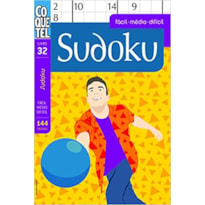 SUDOKU - FÁCIL, MÉDIO E DIFÍCIL - LIVRO 32