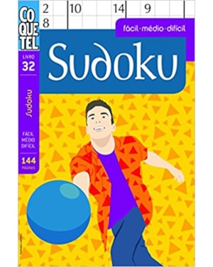 SUDOKU - FÁCIL, MÉDIO E DIFÍCIL - LIVRO 32