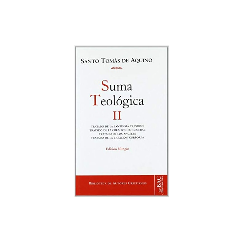SUMA TEOLOGICA 2 EDICAO BILINGUE  - 1ª