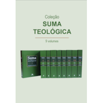 SUMA TEOLÓGICA - COLEÇÃO 9 VOLUMES - BILÍNGUE - CAPA DURA