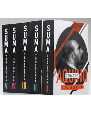SUMA TEOLÓGICA COMPLETA - 5 VOLUMES