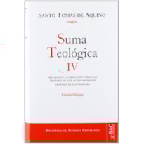 SUMA TEOLOGICA  VOL.IV - 1ª