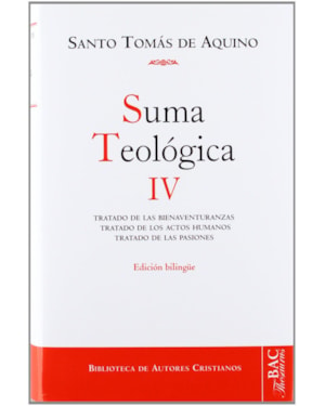 SUMA TEOLOGICA VOL.IV - 1ª