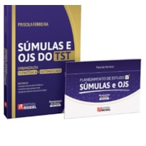 SÚMULAS E OJS DO TST - ORGANIZAÇÃO ESTRATÉGICA E SISTEMATIZADA
