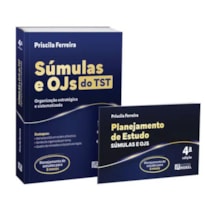 SÚMULAS E OJS DO TST - ORGANIZAÇÃO ESTRATÉGICA E SISTEMATIZADA + PLANNER 2025